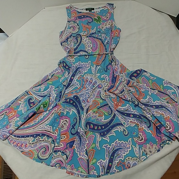 Lauren Ralph Lauren Dresses & Skirts - Lauren Ralph Lauren Petite Medium Paisley Dress